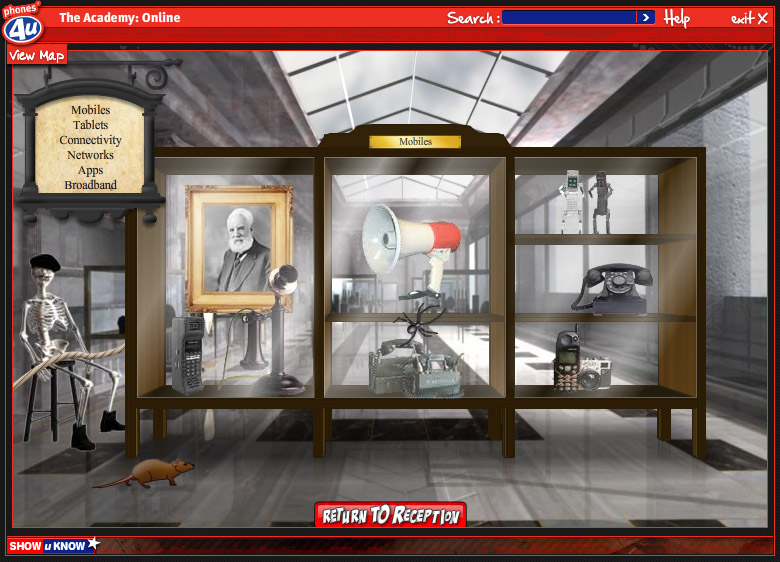 Phones 4u The Academy: Online - Museum (click image to enlarge)