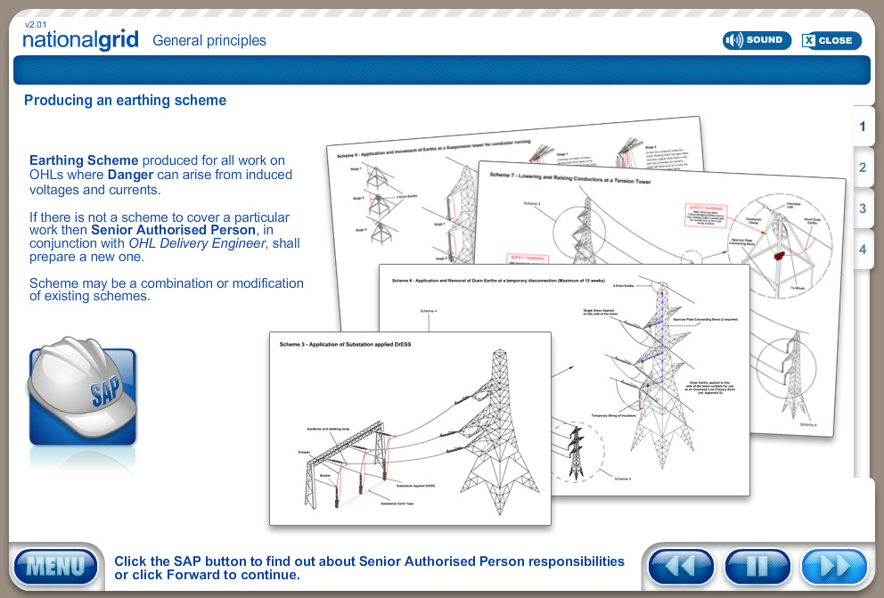 NSI 4: Work On or Near High Voltage Overhead Lines (click image to enlarge)