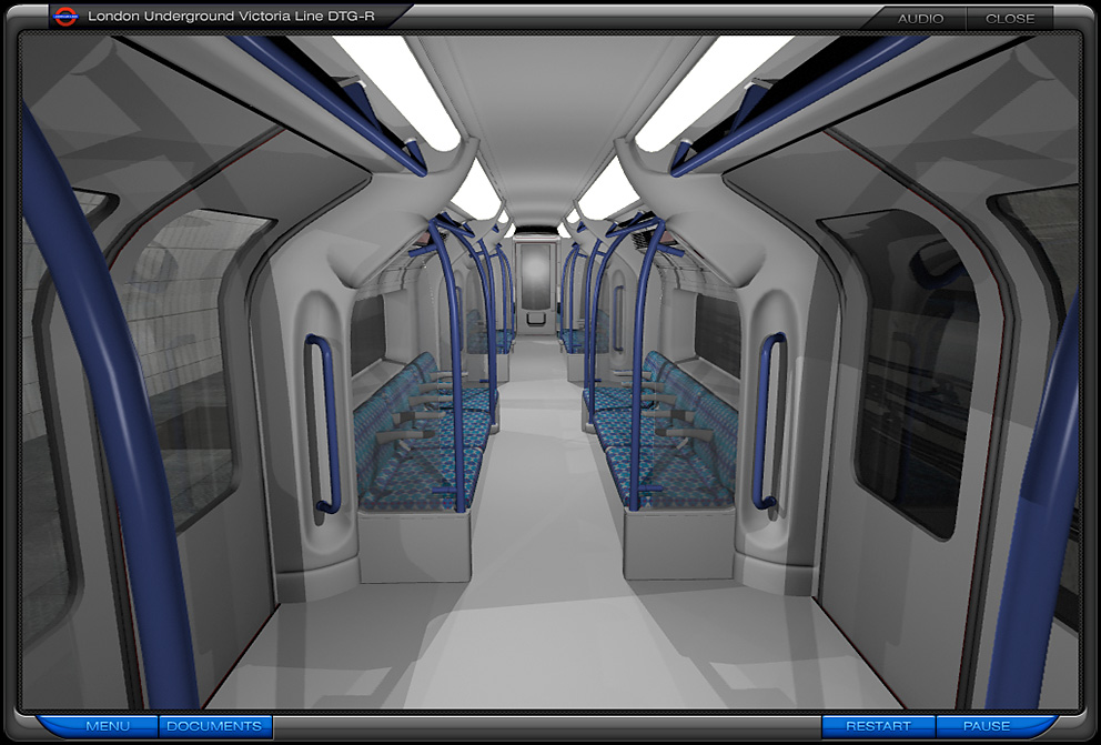 London Underground Victoria Line - 3D virtual journey of new facilities (click image to enlarge)