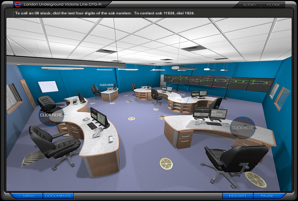 Victoria Line - 3D virtual journey of new facilities (click image to enlarge)