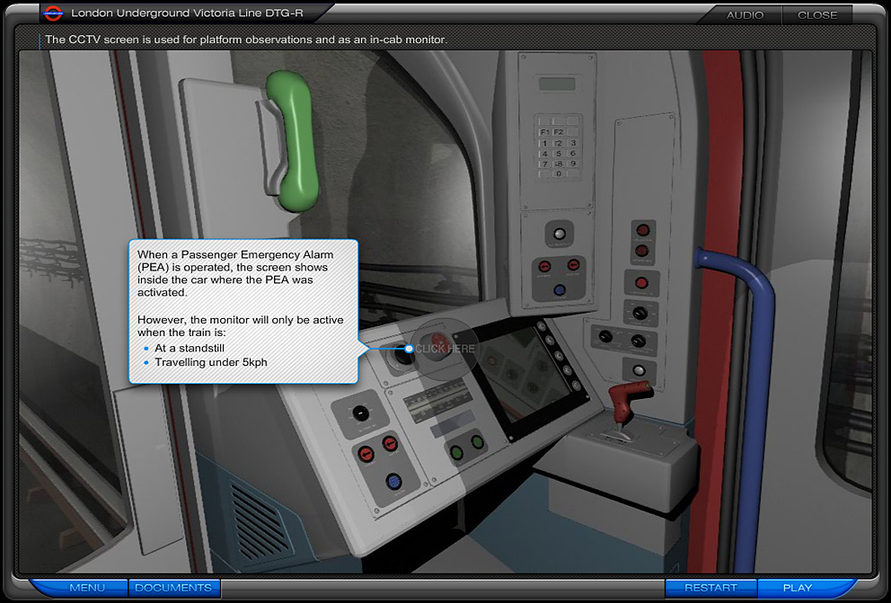 London Underground Victoria Line - 3D virtual journey of new facilities (click image to enlarge)