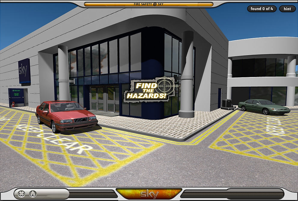 3D game-based 'Fire Safety' (click image to enlarge) (click image to enlarge)
