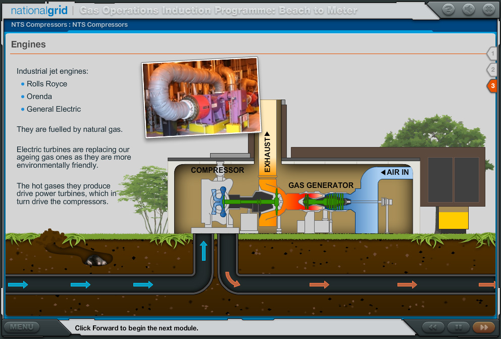 Bespoke eLearning and Simulation TNA National Grid Gas